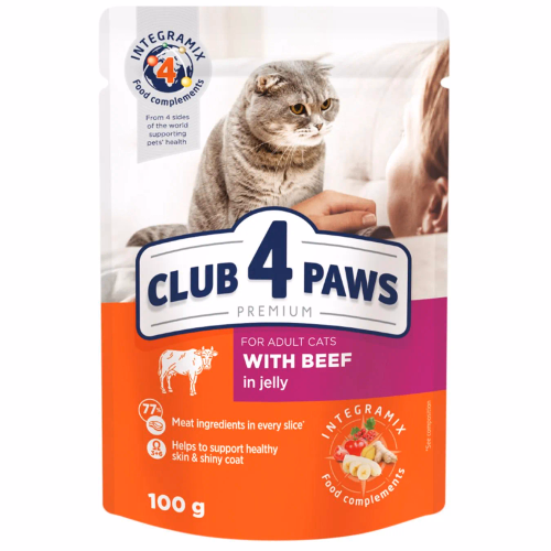 C4P Premium Коти Дор Яловичина Желе 100г
