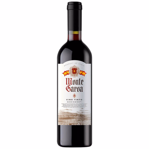 Вино Monte Garoa Tinto черв.напів/солод 0,75л