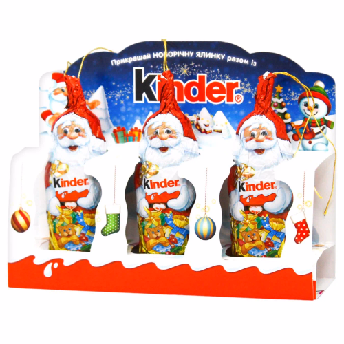 Фігурний шоколад Kinder 15г *3*26