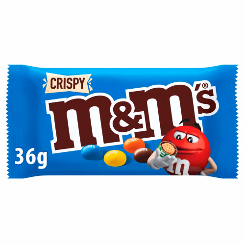 Драже M&M's рис кулки Молоч.шокол 36 г