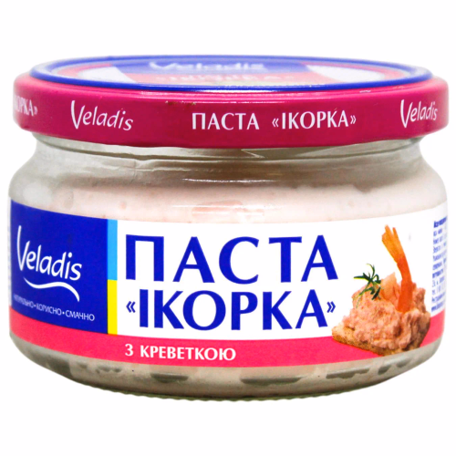 Паста ікорна Veladis з креветкою 160г