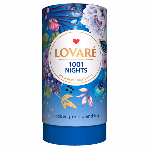 Lovare чай тубус 80г 1001 ніч