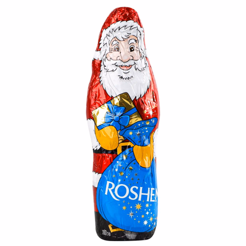 ШОКОЛАДНІ ФІГУРИ Святий Миколай Roshen 100г