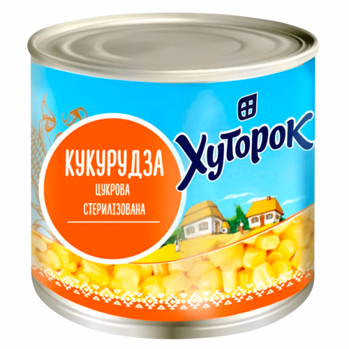 Кукурудза цукрова ТМ "Хуторок"425 мл ж/б