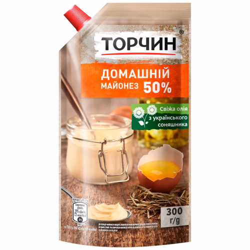 ТОРЧИН Майонез Домашнiй 300г