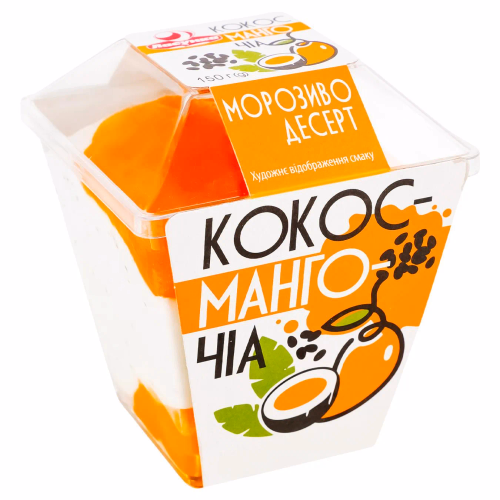 Десерт заморож.Манго та чіа 150г