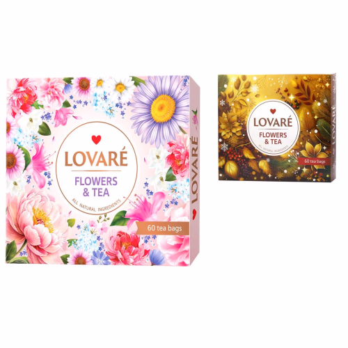 Lovare Колекція чаїв Портфель 12вид/по 5шт