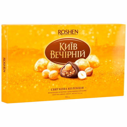 КОРОБОЧНІ ЦУКЕРКИ Київ вечірній 352г Roshen