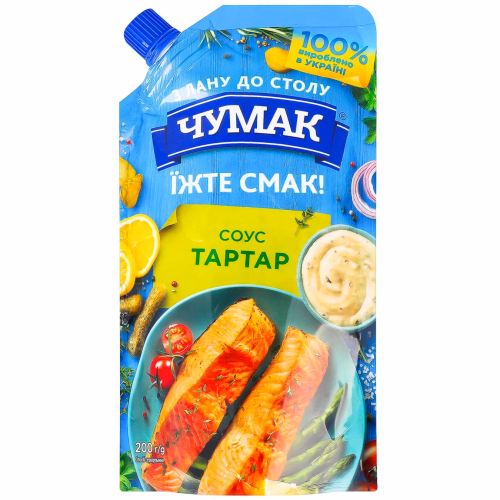 Чумак Соус дой-пак "Тартар" 200г