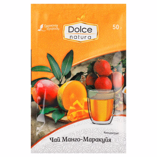 Наповнювач смако-аром концентр.Чай манго-маракуя ТМ Dolce 12шт в пачці
