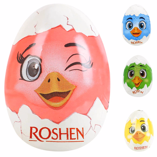 ШОКОЛАДНІ ФІГУРИ Яйце весняне Roshen 26г