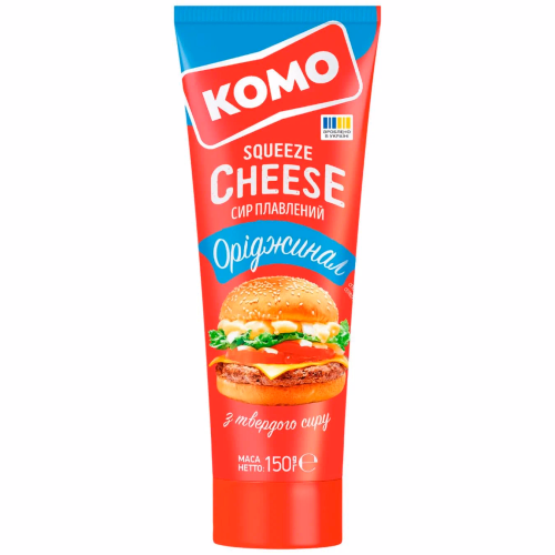 Сир пл.Оріджинал 50% тюбик 150г Комо