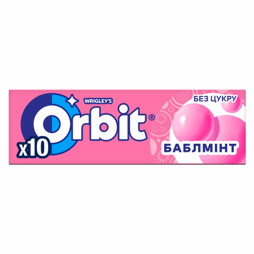 ЖувГум Орбіт Баблмiнт