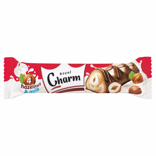 Батончик royal charm смак какао+молоко 25г