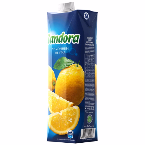 САНДОРА Лимонний нектар 0,95л