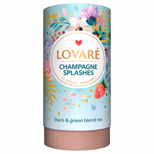 Lovare чай тубус 80г Бризки Шампанського