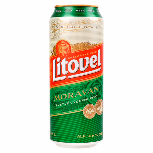 Пиво Litovel Moravan традиційне бочкове 4,6% 0,5л ж/б Чехія