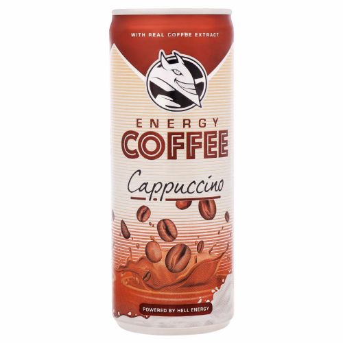 HELL хол.кава з молоком Energy Coffee Cappuccino 0,25л