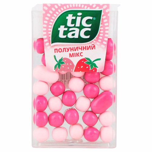 Драже Тік Так Полуниця Т37 (18г)