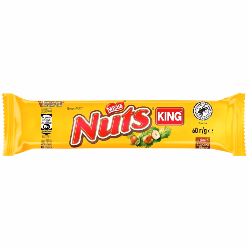 Батончик NUTS Кінг Сайз 60г