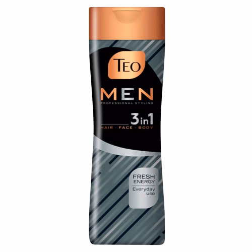 Шамп/бальз. Для мит. волосся Teo 3in1 Men Сharcoal 350 мл