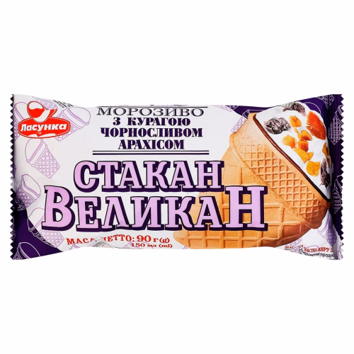 ст.ваф.Великан чорнослив/курага/арахіс 90г