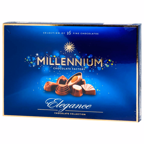 Цукерки Millenium Elegance асорті мол 143г