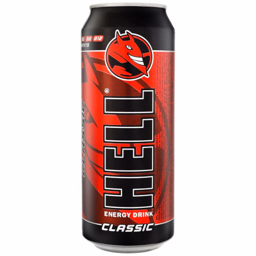 HELL е/н газ. б/а CLASSIC 0,5л