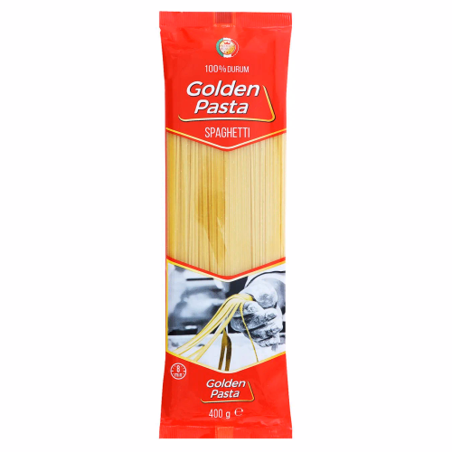 Макаронні вироби Golden Pasta 0,4 кг спагетти (верм. довга)