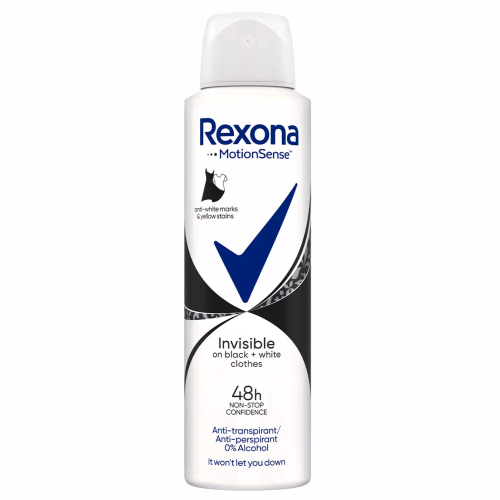 Rexona Антиперс аерозоль Невидимий на чорному і білому одязі 150мл