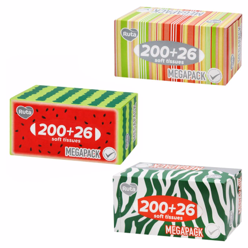 Серветки косметичні Ruta Family Pack білі 2ш