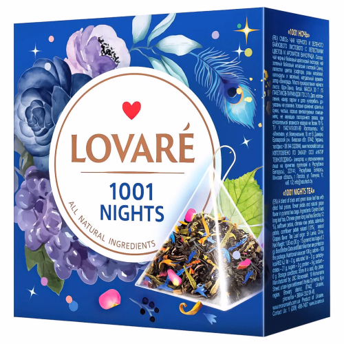Lovare чай в пірам. ф/п 15*2г 1001 Ніч