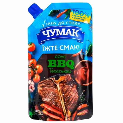 Чумак Соус Техаський BBQ дой-пак OLK