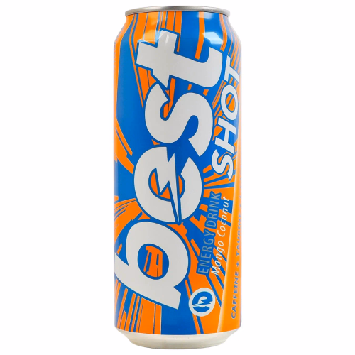 Б/А напій BEST SHOT mango Coconut"  0,5ж/б