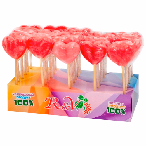 Карамель льодяникова "Серце LOVE" 40 г