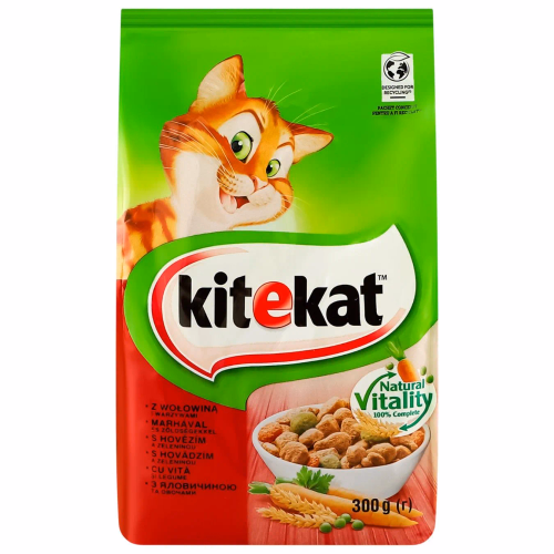 Корм Кiтiкет Яловичина з овочами 300г