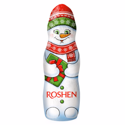 ШОКОЛАДНІ ФІГУРИ Сніговик Roshen 25г