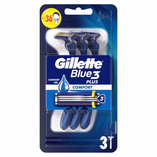 GILLETTE BLUE 3 Комфорт Плюс Бритви одноразовi 3шт