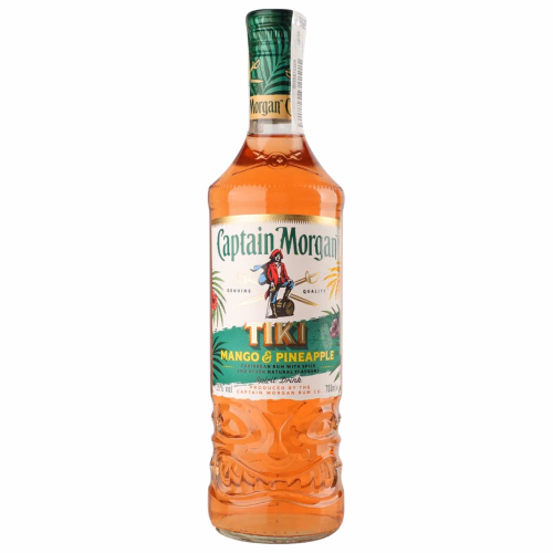 Напій алк на осн Карибського рому Captain Morgan Tiki Mango+Pineapple 0,7 л