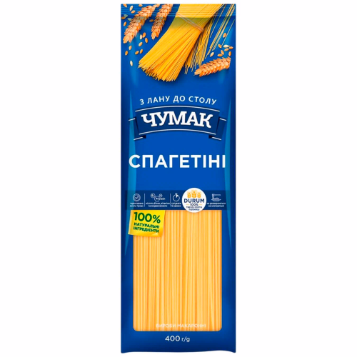 Чумак Макарони спагетіні 400гр
