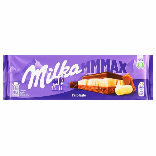 МІЛКА шоколад тришаровий 280г