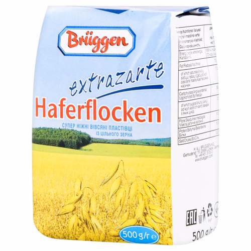 Пластівці вівсяні Briggen 500г