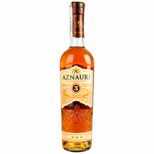 Бренді виноград.AZNAURI V.S 0,35л 3 роки