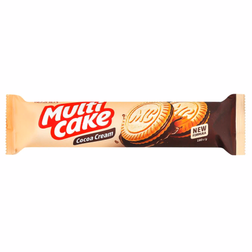 Печиво-сендвіч Multicake з нач.какао 180г Roshen