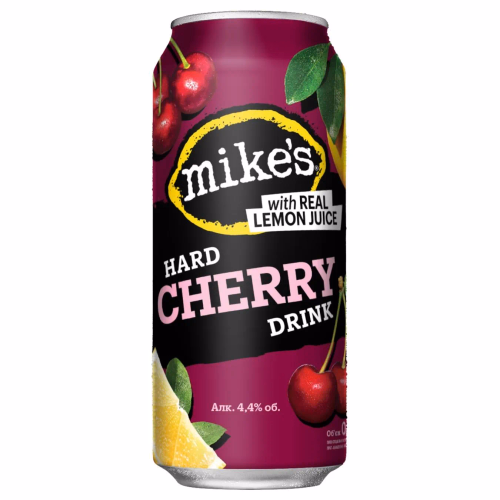 Пиво Mike"s Hard Drink з соком вишні 0,5л ж/б