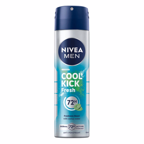 СПРЕЙ Д/ЧОЛОВІКІВ ДЕО FRESH KICK NIVEA 150 мл