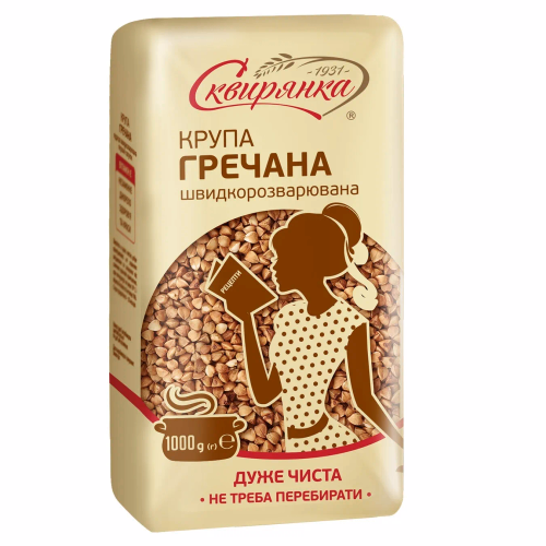 Сквирянка Крупа гречана ядриця 1000г