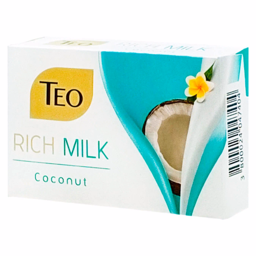 TEO tete-a-tete COCONUT мило туалетне картон 90г