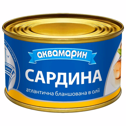 Сардина бл. в ол. АКВА 230г