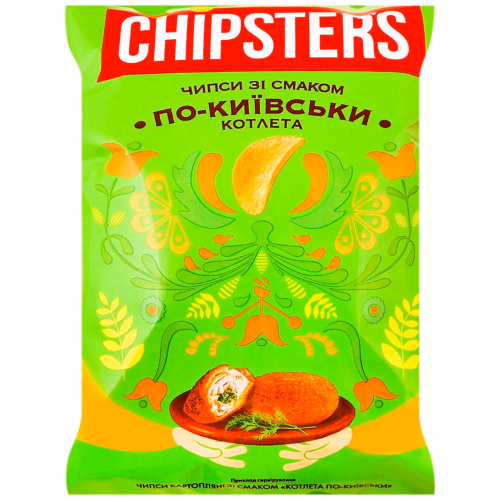 ТМ CHIPSTER`S Чипси Котлета по-київськи 100г
